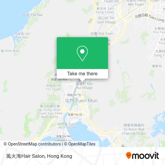 風火海Hair Salon map
