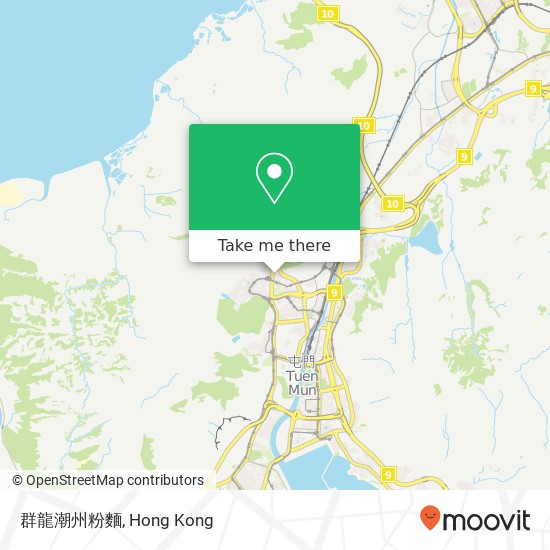 群龍潮州粉麵地圖
