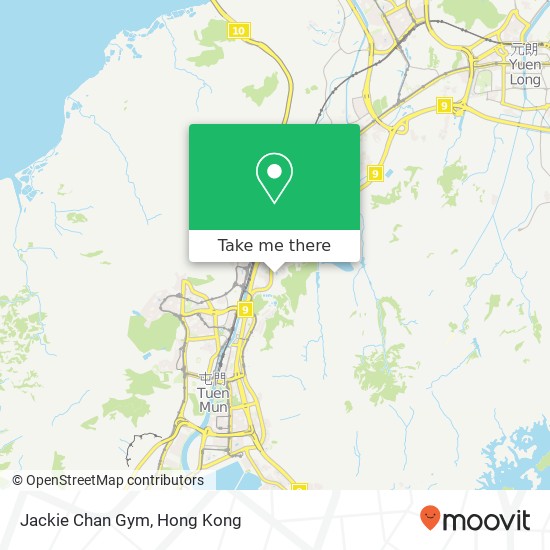 Jackie Chan Gym map