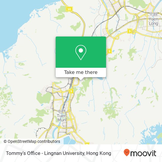 Tommy's Office - Lingnan University地圖