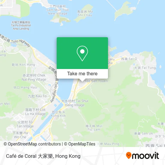 Café de Coral 大家樂地圖