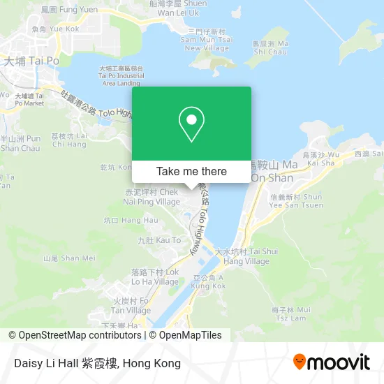 Daisy Li Hall 紫霞樓 map