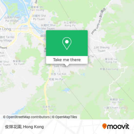 俊輝花園 map