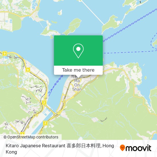 Kitaro Japanese Restaurant 喜多郎日本料理 map