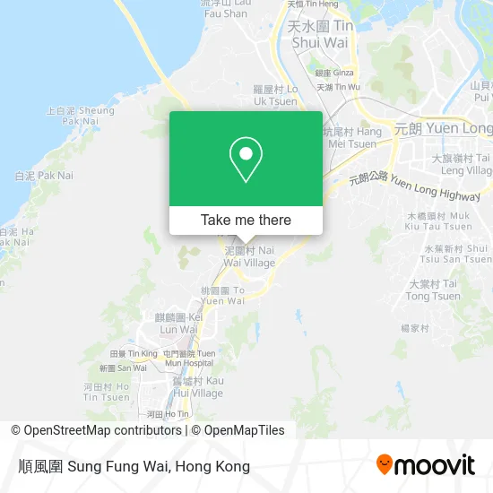 順風圍 Sung Fung Wai map