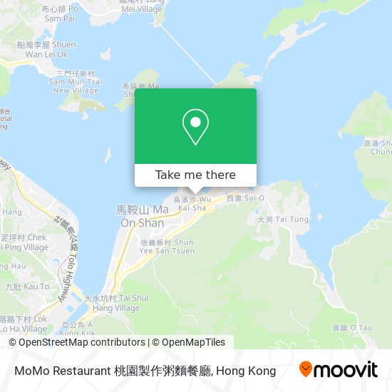 MoMo Restaurant 桃園製作粥麵餐廳 map