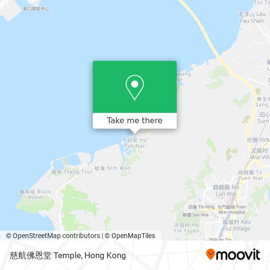 慈航佛恩堂 Temple map