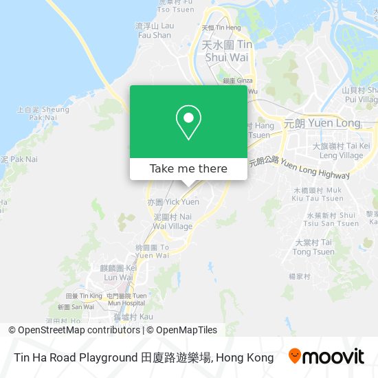 Tin Ha Road Playground 田廈路遊樂場 map