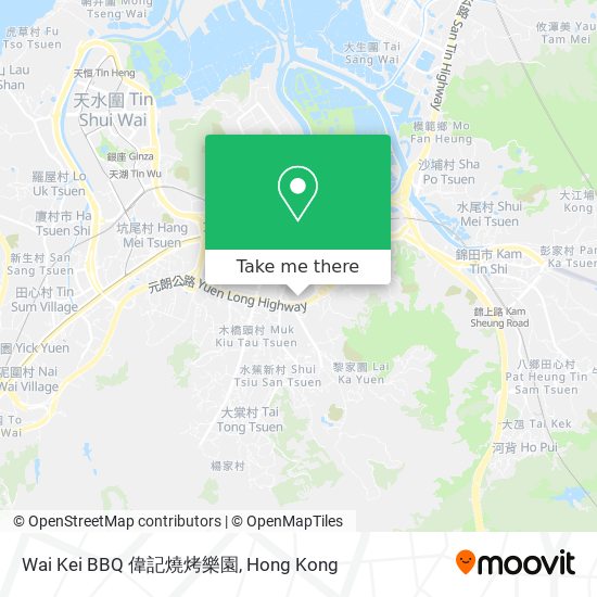 Wai Kei BBQ 偉記燒烤樂園 map