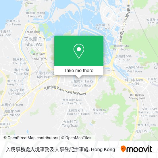 入境事務處入境事務及人事登記辦事處 map