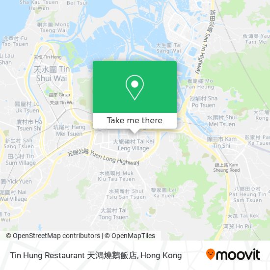 Tin Hung Restaurant 天鴻燒鵝飯店 map