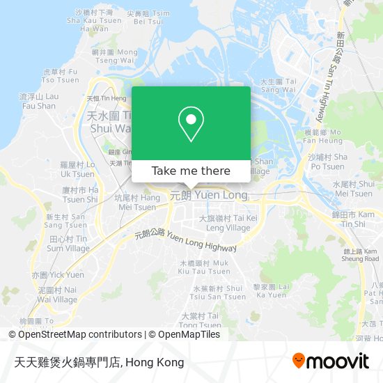 天天雞煲火鍋專門店 map