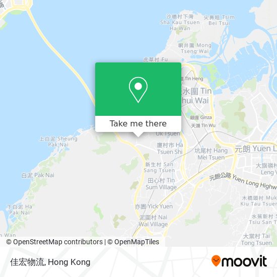 佳宏物流 map