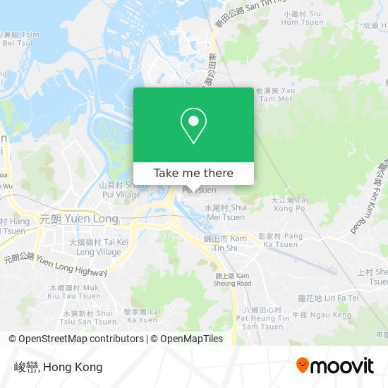 峻巒地圖
