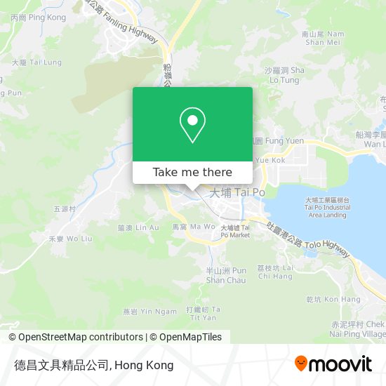德昌文具精品公司地圖