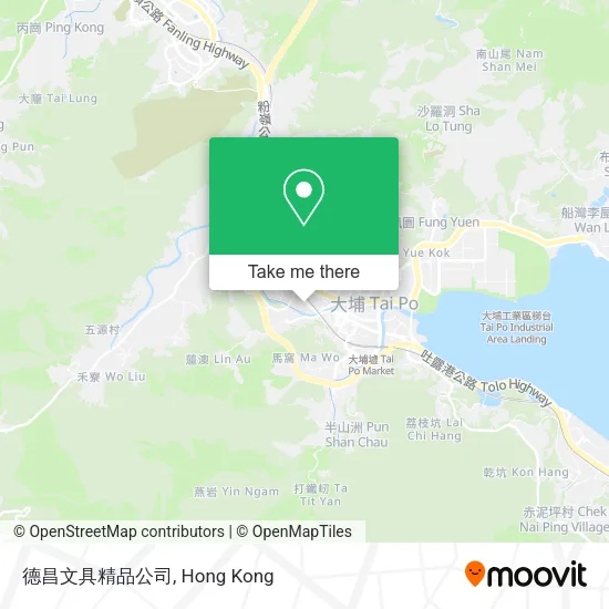 德昌文具精品公司地圖
