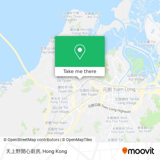 天上野開心廚房 map