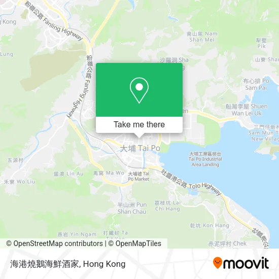 海港燒鵝海鮮酒家地圖
