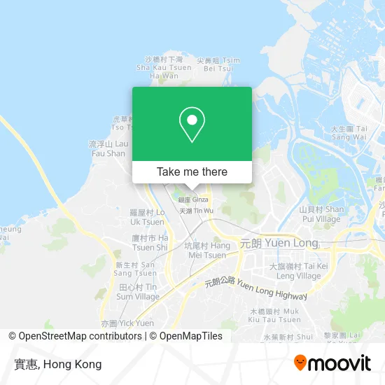 實惠地圖