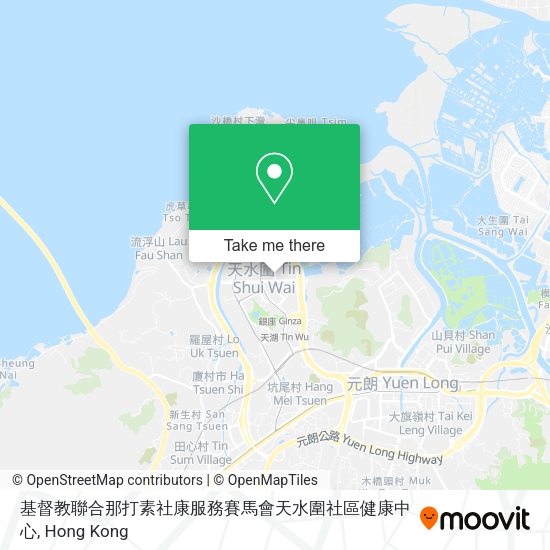 基督教聯合那打素社康服務賽馬會天水圍社區健康中心 map