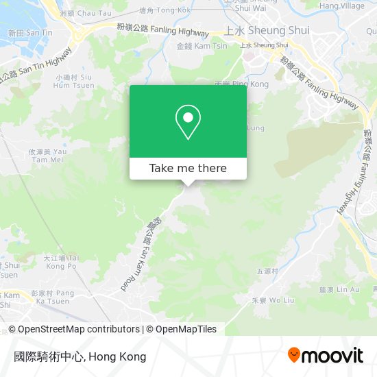國際騎術中心 map