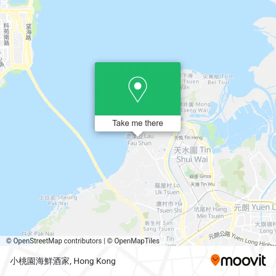 小桃園海鮮酒家地圖