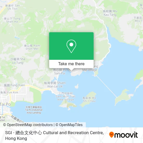 SGI - 總合文化中心 Cultural and Recreation Centre map