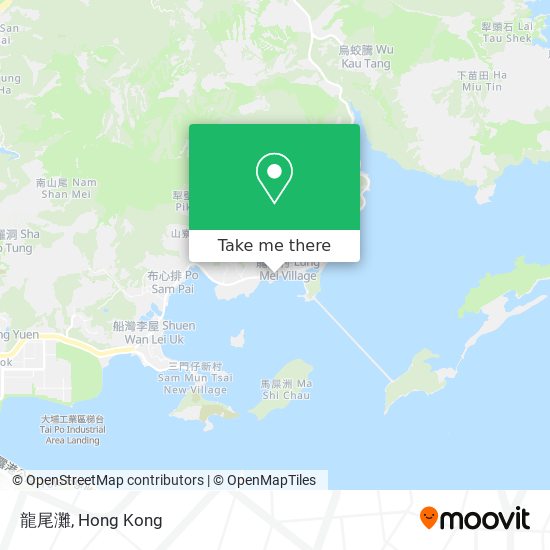 龍尾灘 map