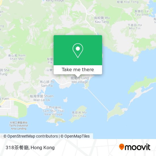 318茶餐廳地圖