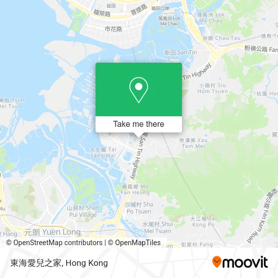 東海愛兒之家地圖