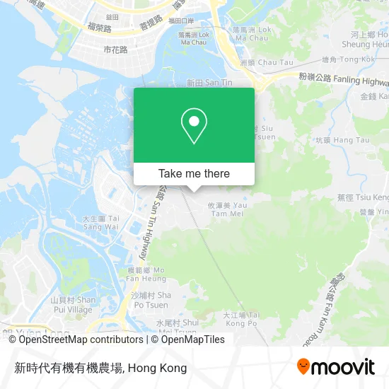 新時代有機有機農場 map