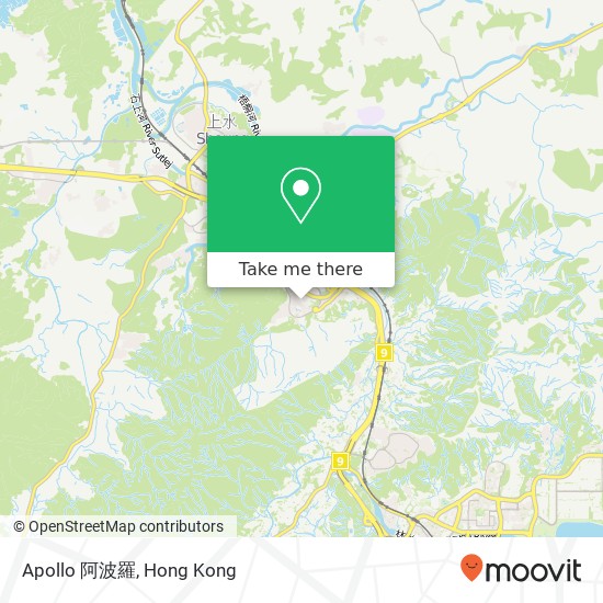 Apollo 阿波羅 map