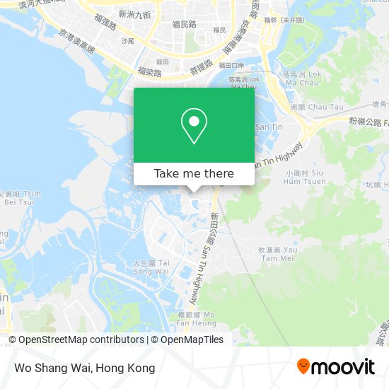 Wo Shang Wai map