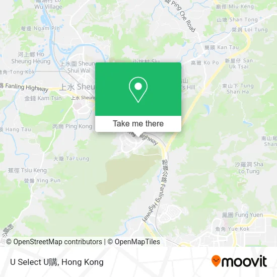 U Select U購 map