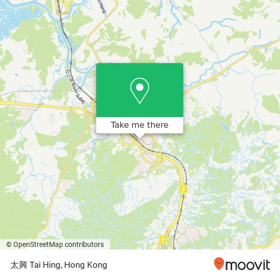 太興 Tai Hing map