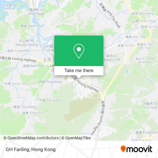 GH Fanling地圖