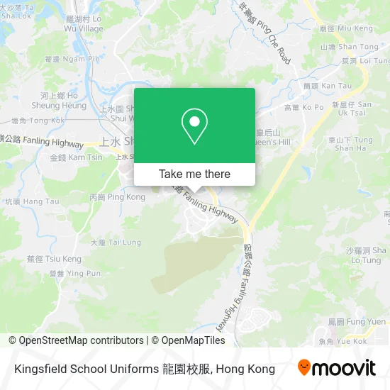 Kingsfield School Uniforms 龍園校服 map