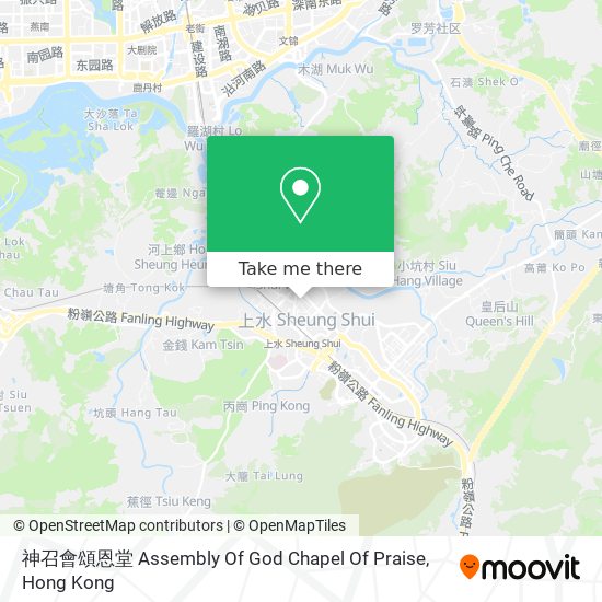 神召會頌恩堂 Assembly Of God Chapel Of Praise map