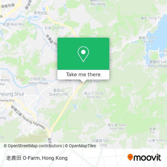 老農田 O-Farm map