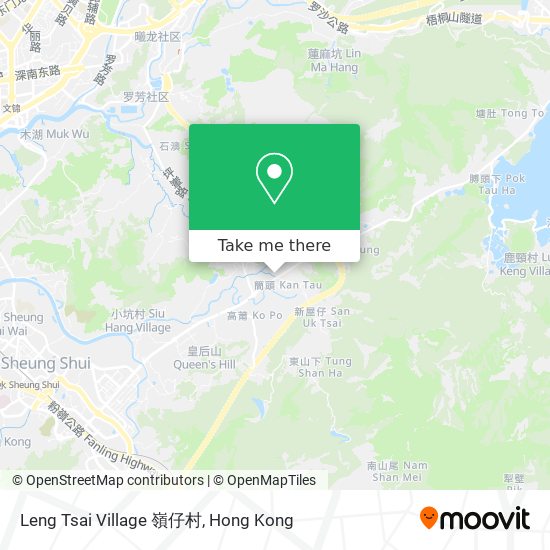 Leng Tsai Village 嶺仔村 map