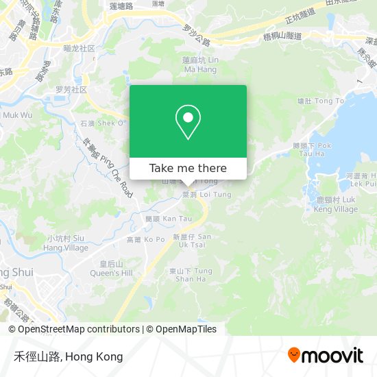 禾徑山路 map