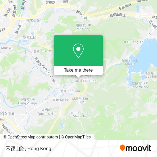 禾徑山路 map