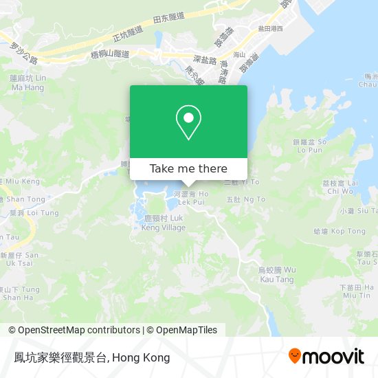 鳳坑家樂徑觀景台 map