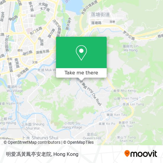 明愛馮黃鳳亭安老院 map