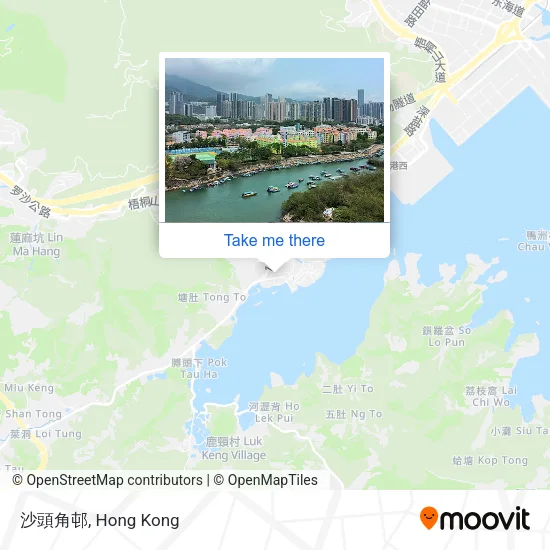 沙頭角邨 map