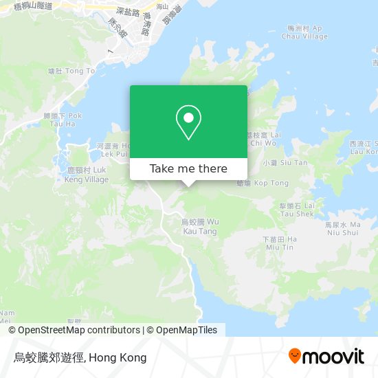 烏蛟騰郊遊徑 map
