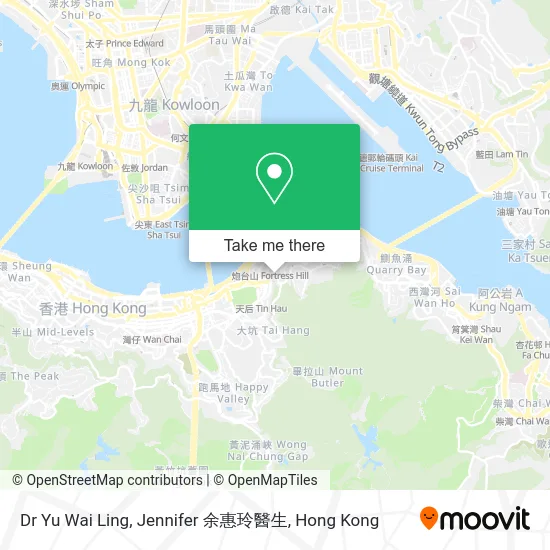 Dr Yu Wai Ling, Jennifer 余惠玲醫生 map