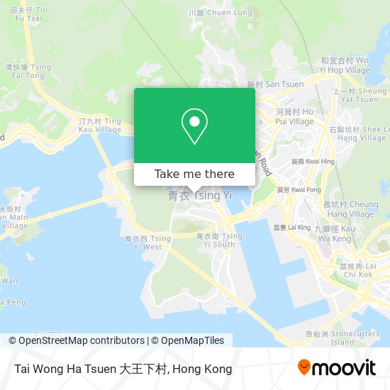 Tai Wong Ha Tsuen 大王下村 map