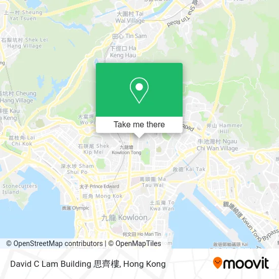 David C Lam Building 思齊樓 map