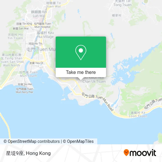 星堤9座 map